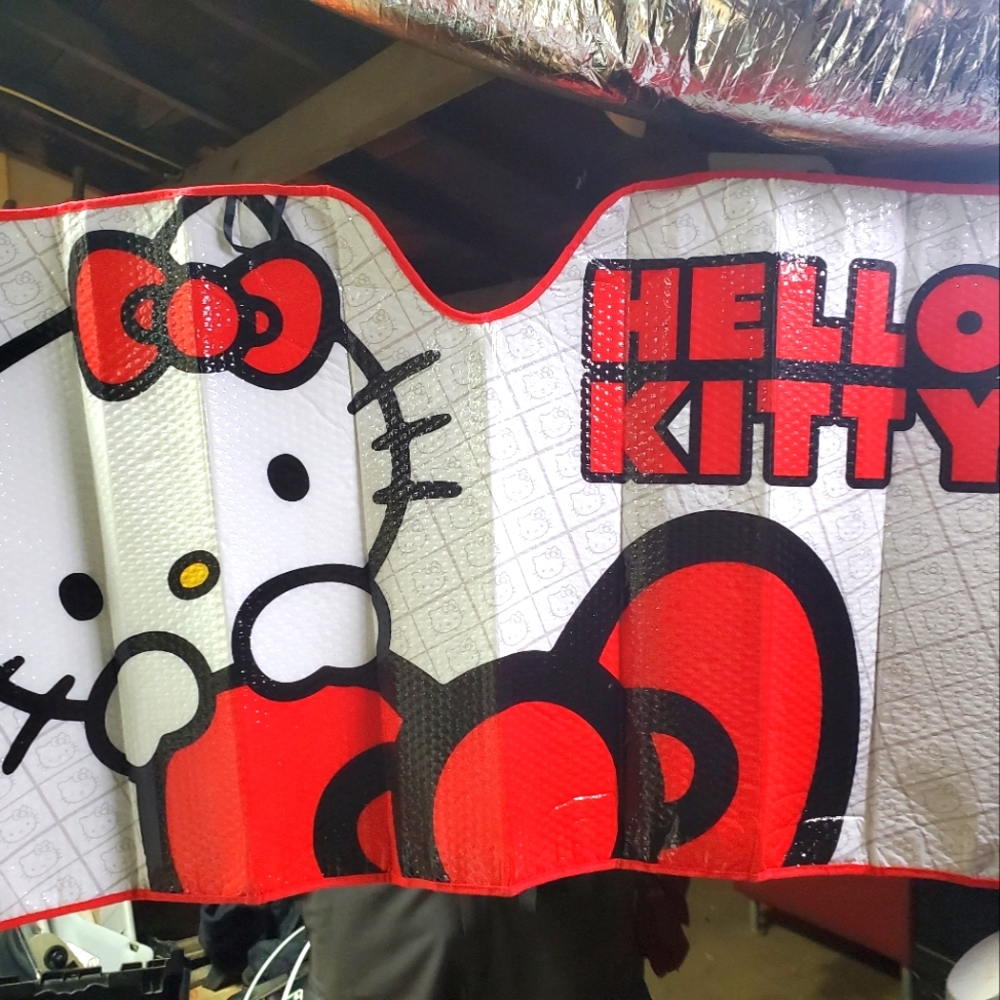 Hello Kitty Car Windshield Sun Visor